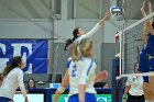 VB vs USCGA  Wheaton College Women's Volleyball vs U.S. Coast Guard Academy. - Photo by Keith Nordstrom : Wheaton, Volleyball